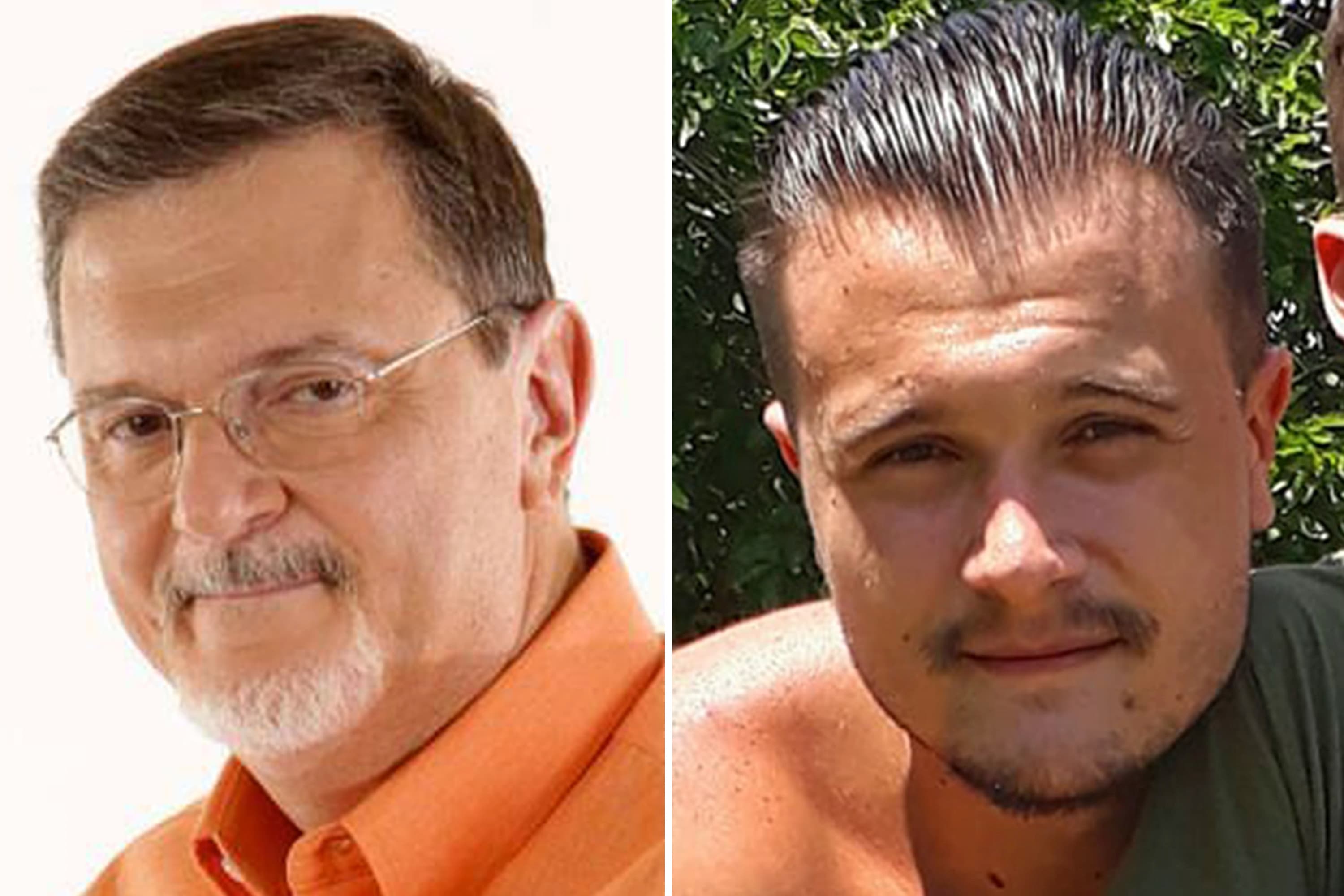 Chico Lang e seu filho Paulo Lang