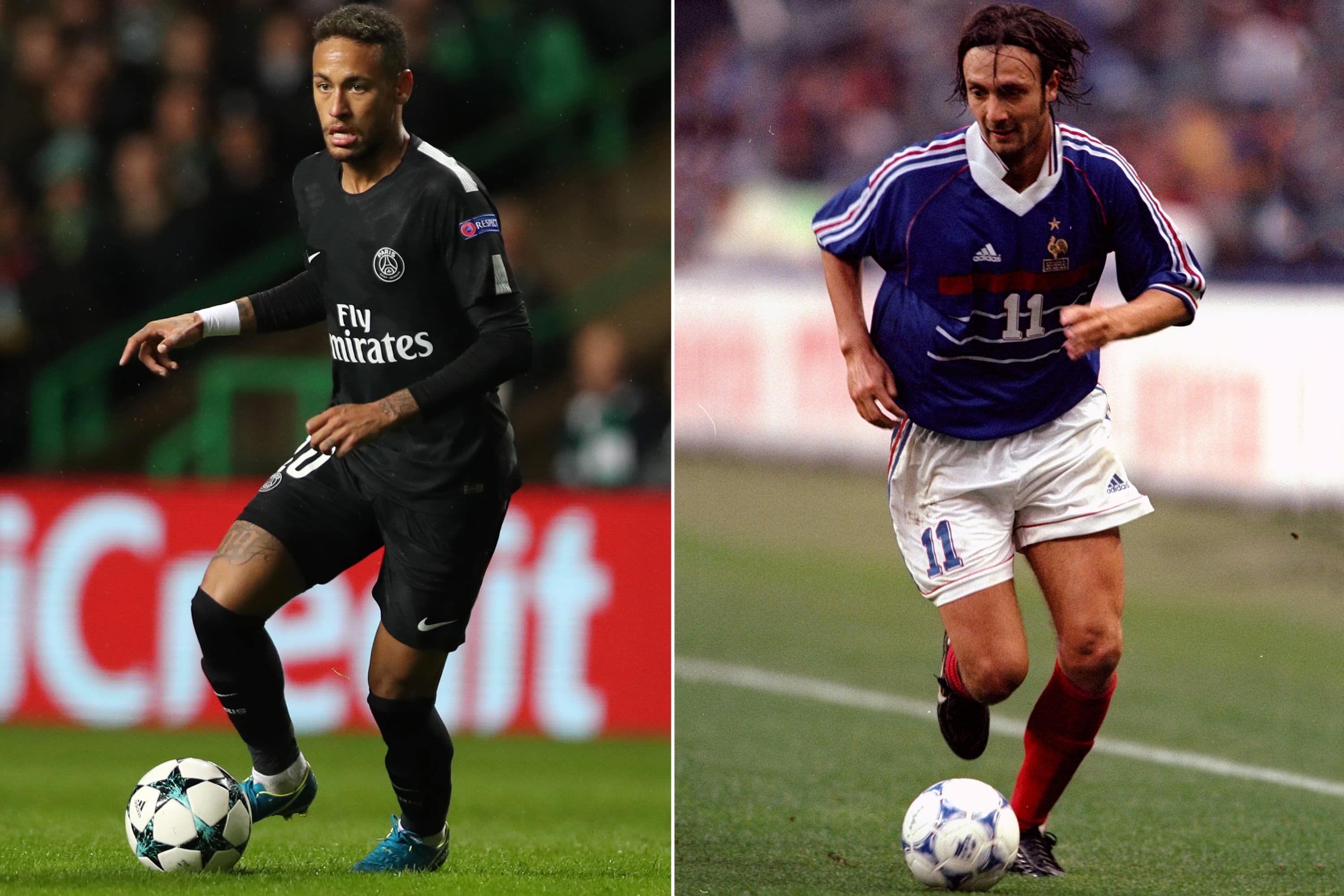 Cristophe Dugarry e Neymar