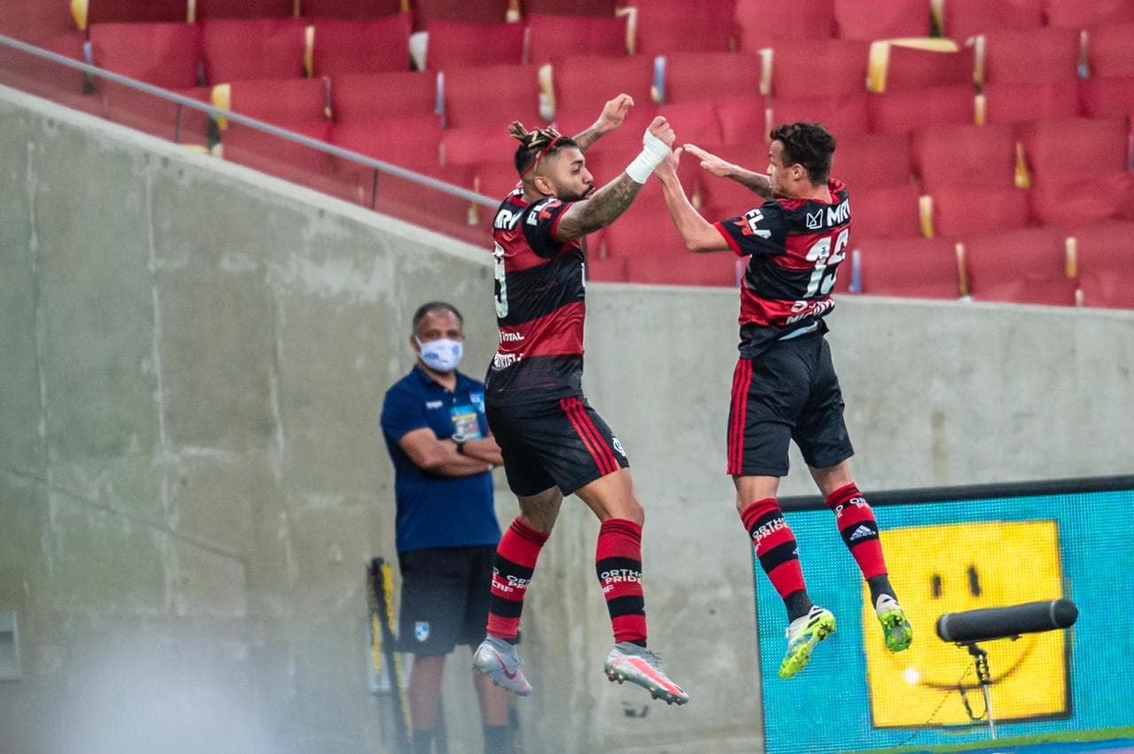 Fla vence por 2 a 1 o jogo de ida da final do Carioca