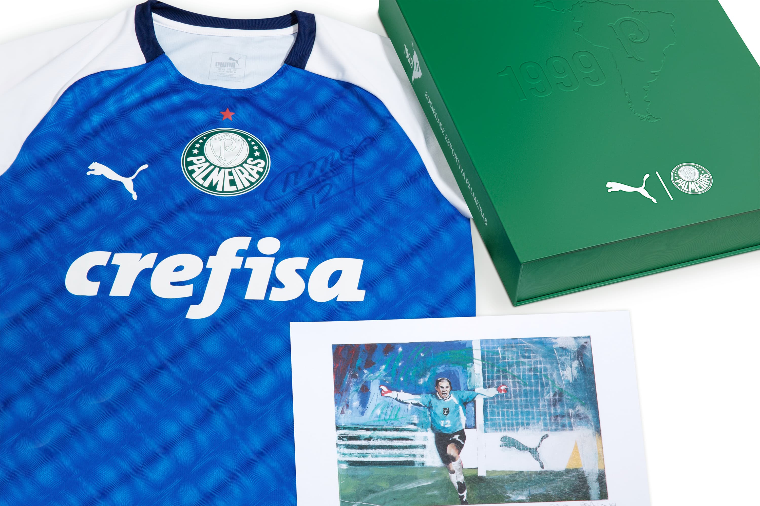 Palmeiras lança uniforme e kit em homenagem aos 20 anos do título da Libertadores de 1999