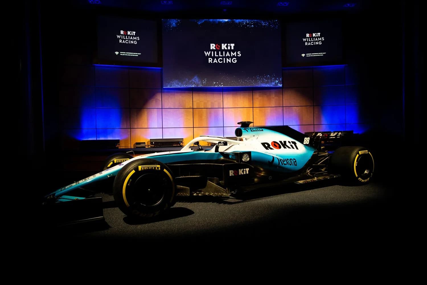 Novo carro da Williams para temporada da F1