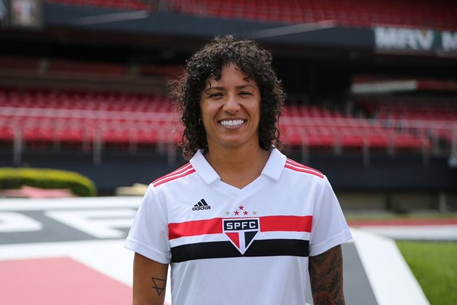 Cristiane, atacante do São Paulo FC