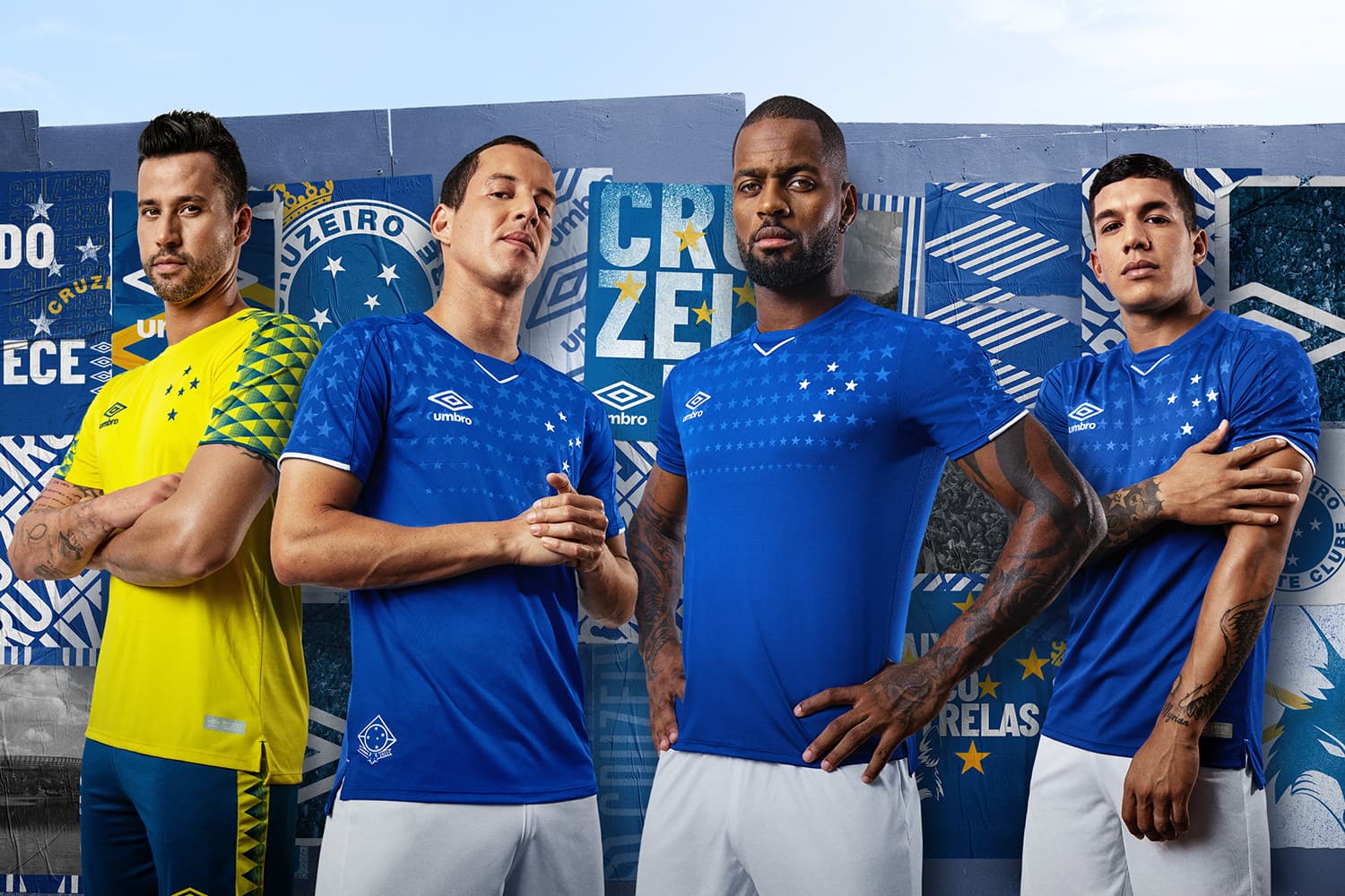 Cruzeiro anuncia novos uniformes para a temporada 2019