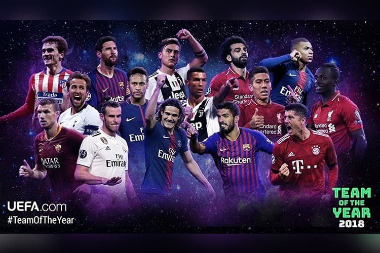 Time do ano UEFA