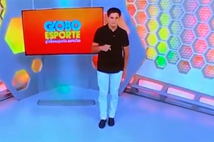 Kaio Cézar, apresentador do Globo Esporte do Ceará, pede demissão ao vivo