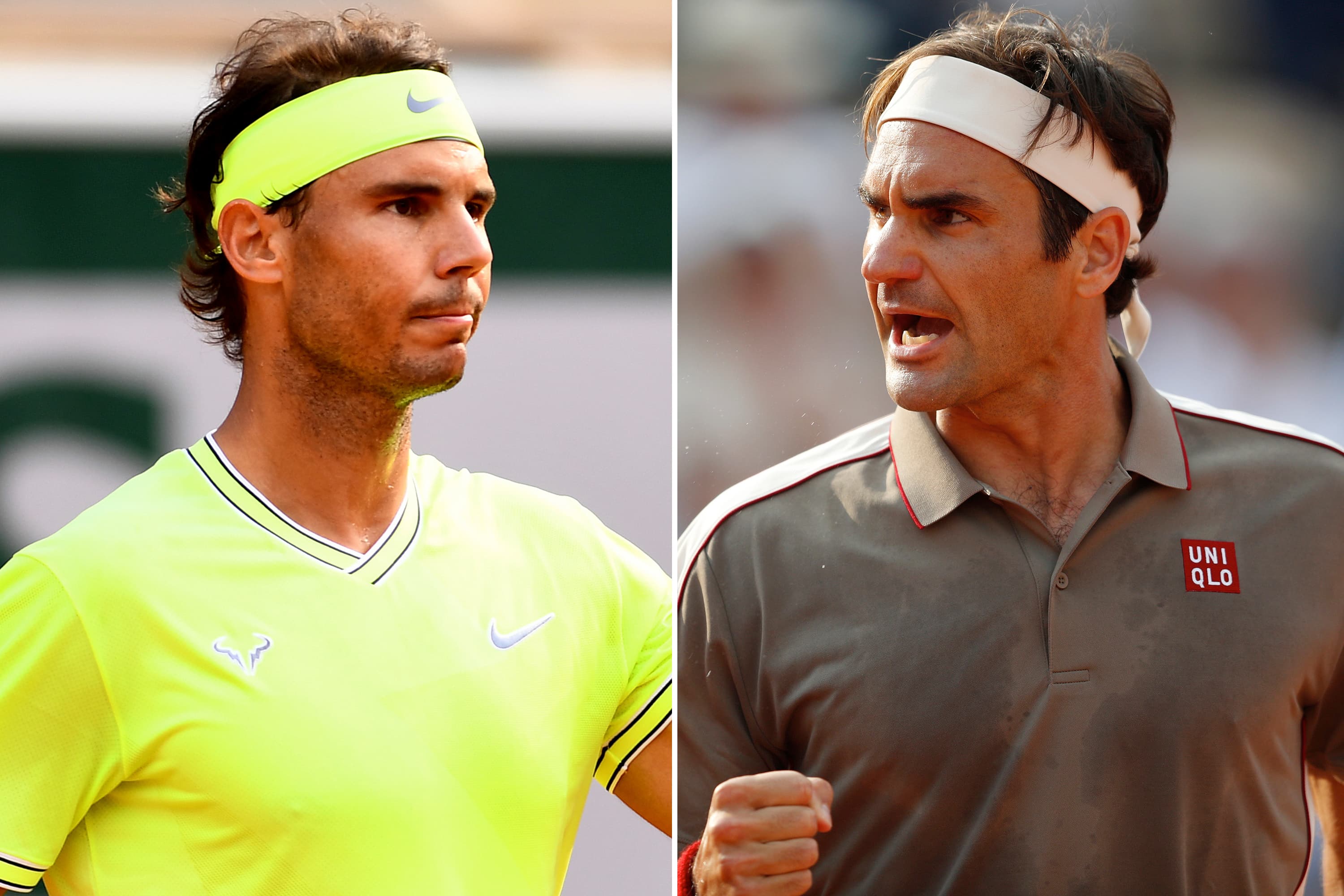 Rafael Nadal e Roger Federer vão se enfrentar na semifinal de Roland Garros
