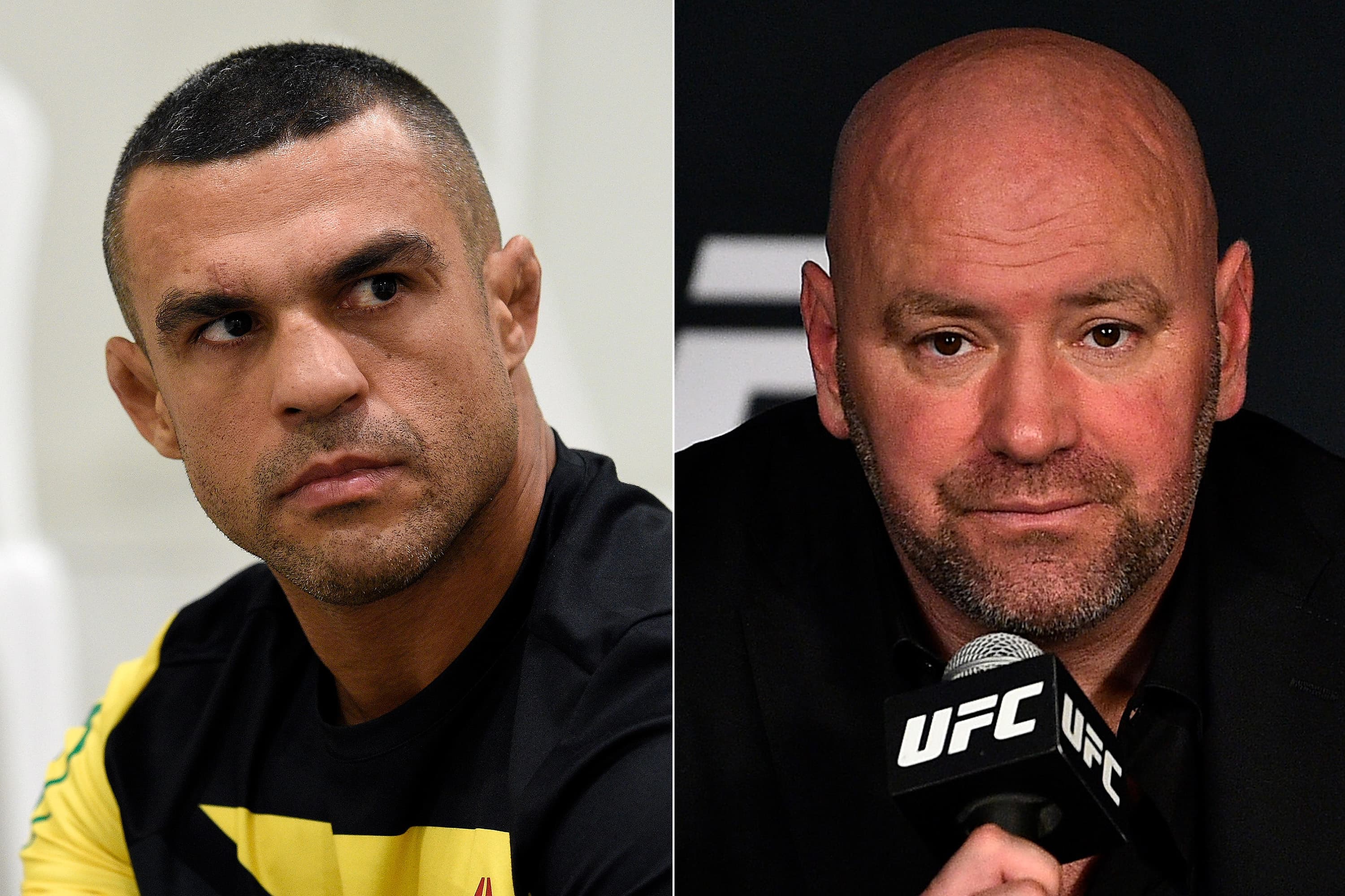 Vitor Belfort e Dana White