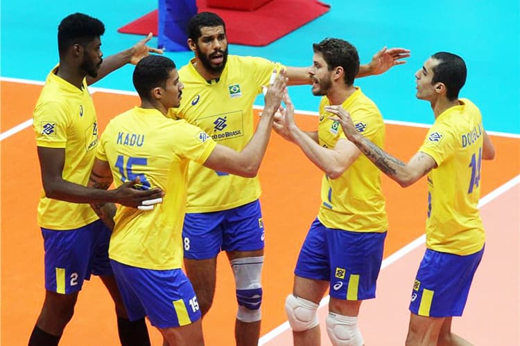 Brasil estreia com vitória sobre o Egito no Mundial de Vôlei