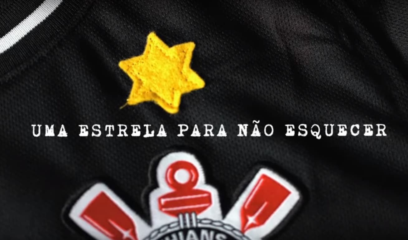 Estrela de Davi na camisa do Corinthians