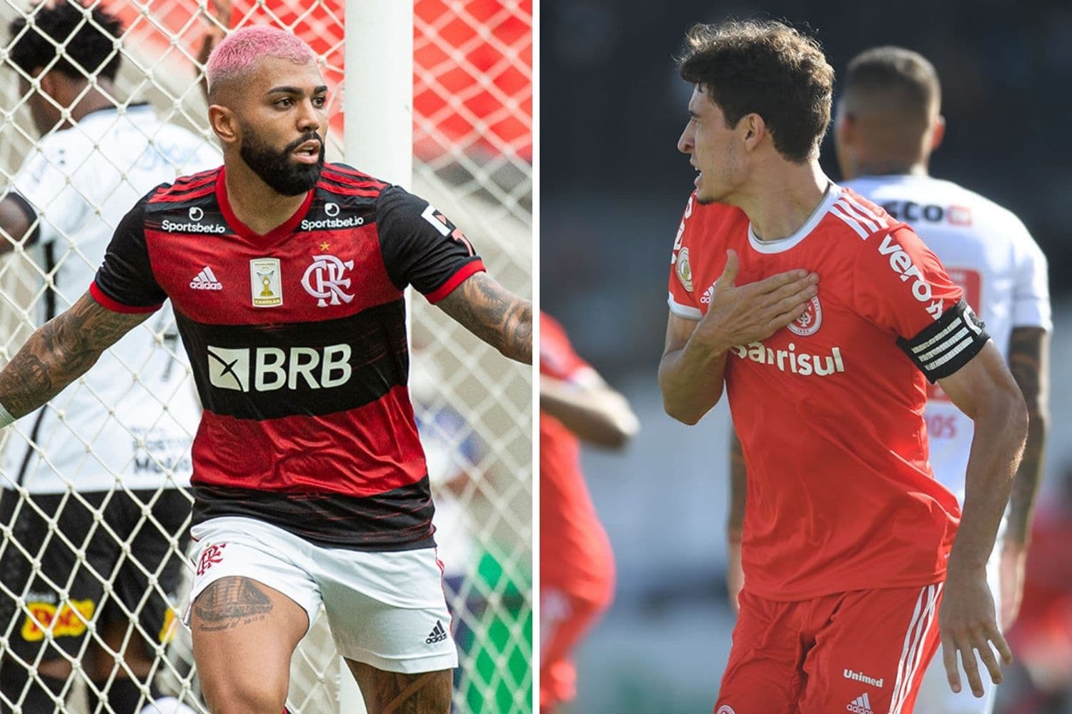 Flamengo e Internacional se enfrentarão pela penúltima rodada do Brasileirão
