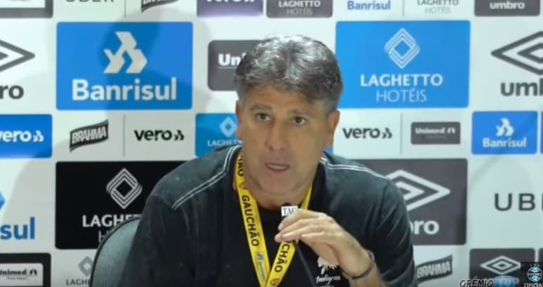 Renato Gaúcho, treinador do Grêmio