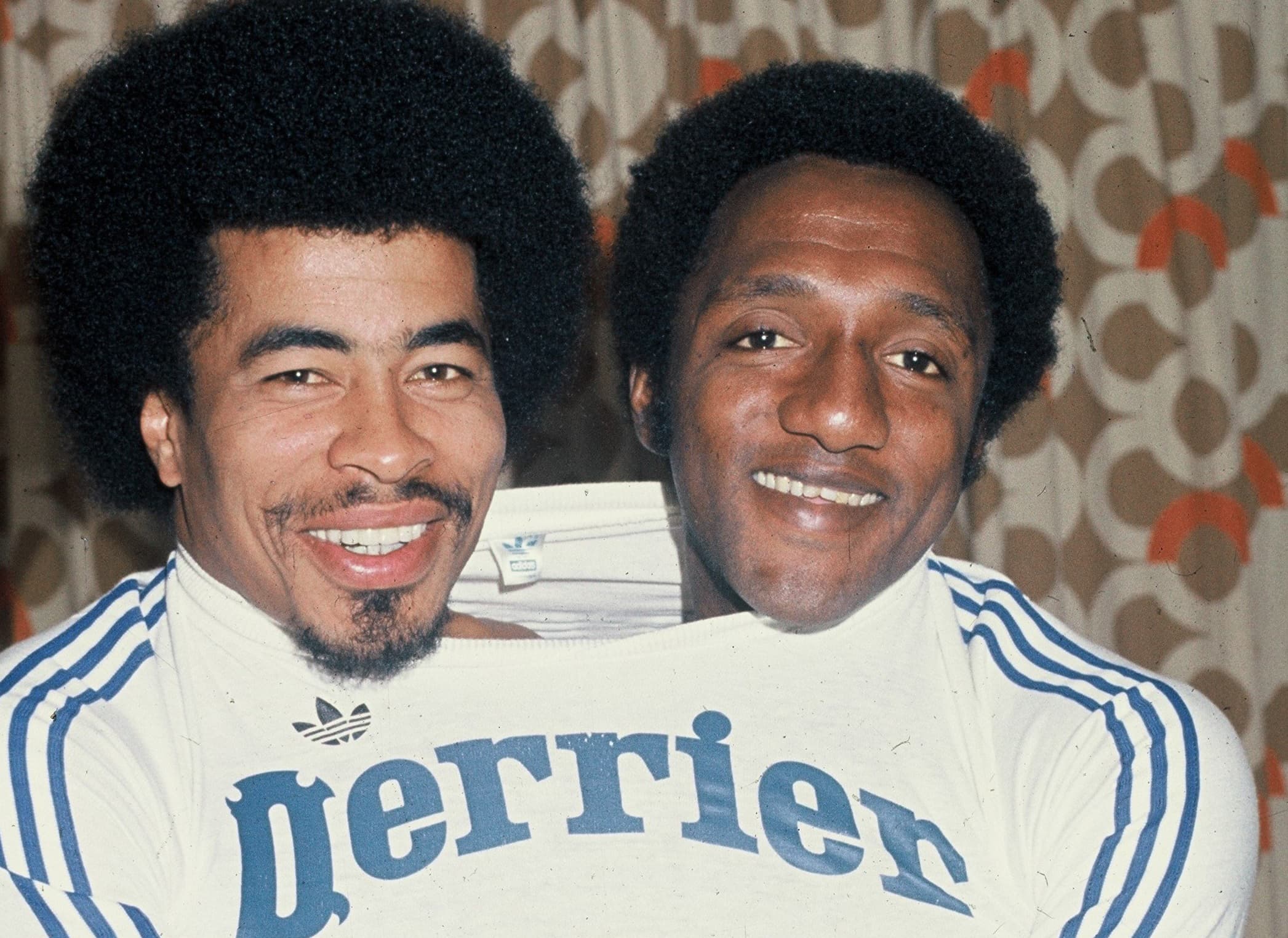 Jairzinho e Caju, no Olympique de Marselha; 'Furacão' está internado com Covid