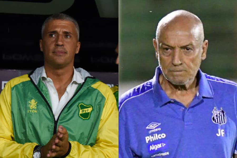 Hernán Crespo e Jesualdo Ferreira