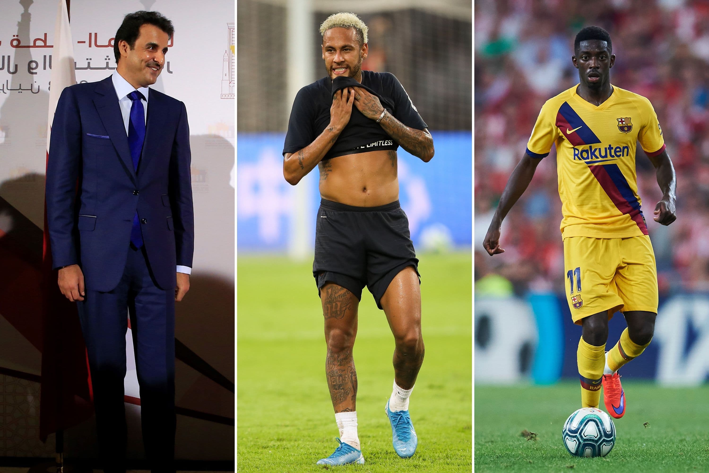 O emir do Catar irá decidir o futuro da “novela Neymar”