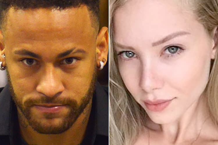 Neymar e Najila Trindade Mendes de Souza