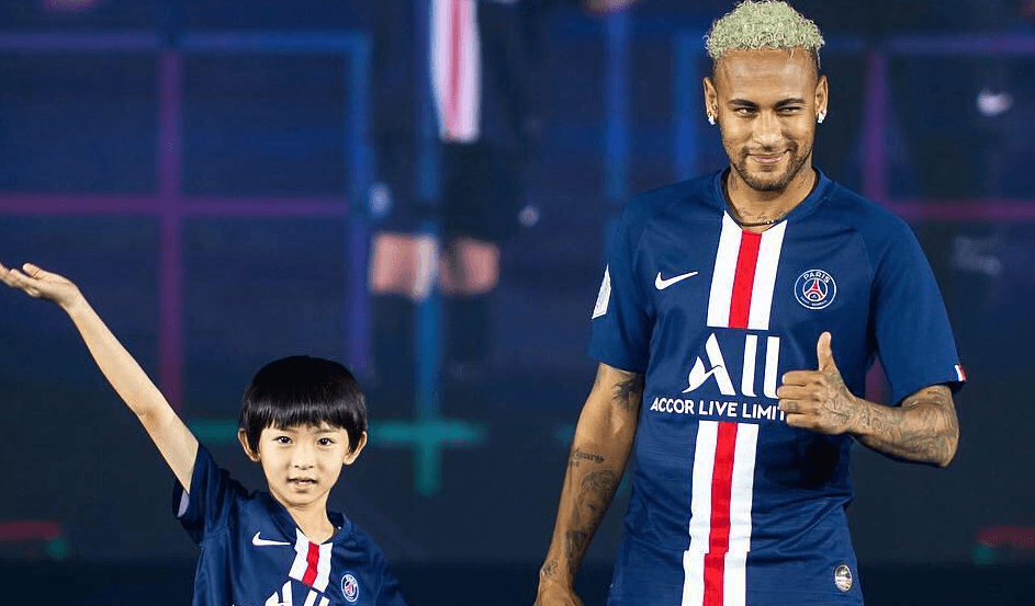 Neymar vem participando de eventos do PSG na Ásia normalmente