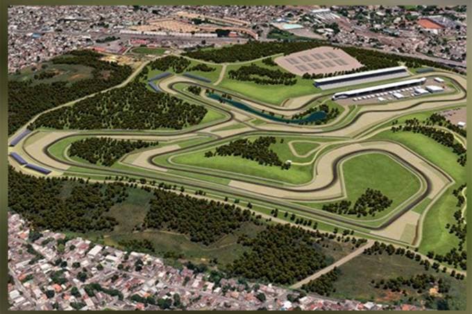 Projeto do autódromo em Deodoro
