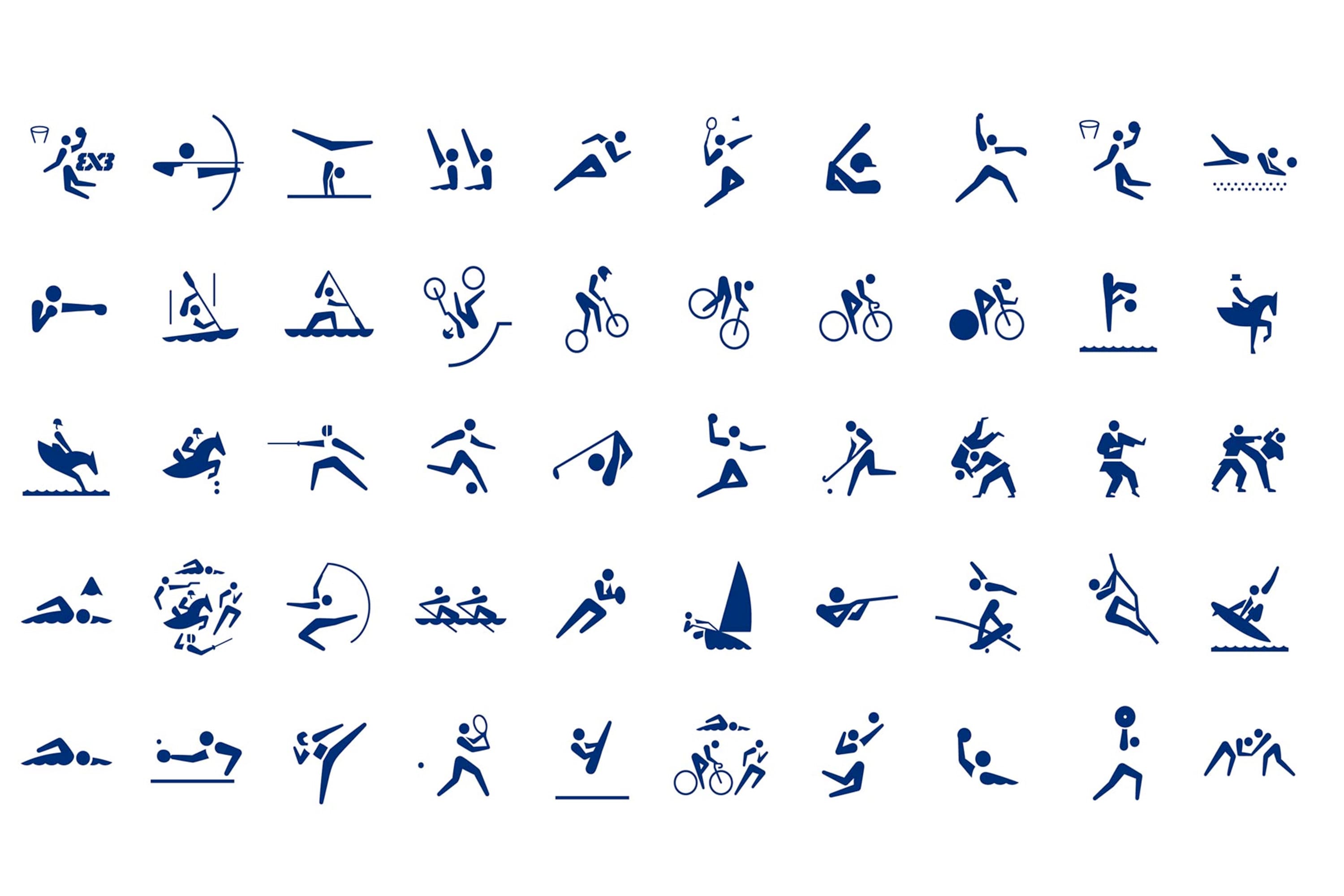 Pictogramas da Olimpíada de Tóquio