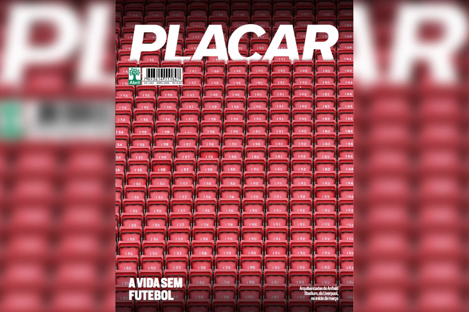 Edição de abril da Revista Placar
