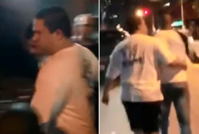 Vídeos divulgados nas redes sociais mostram o jogador no local do acidente