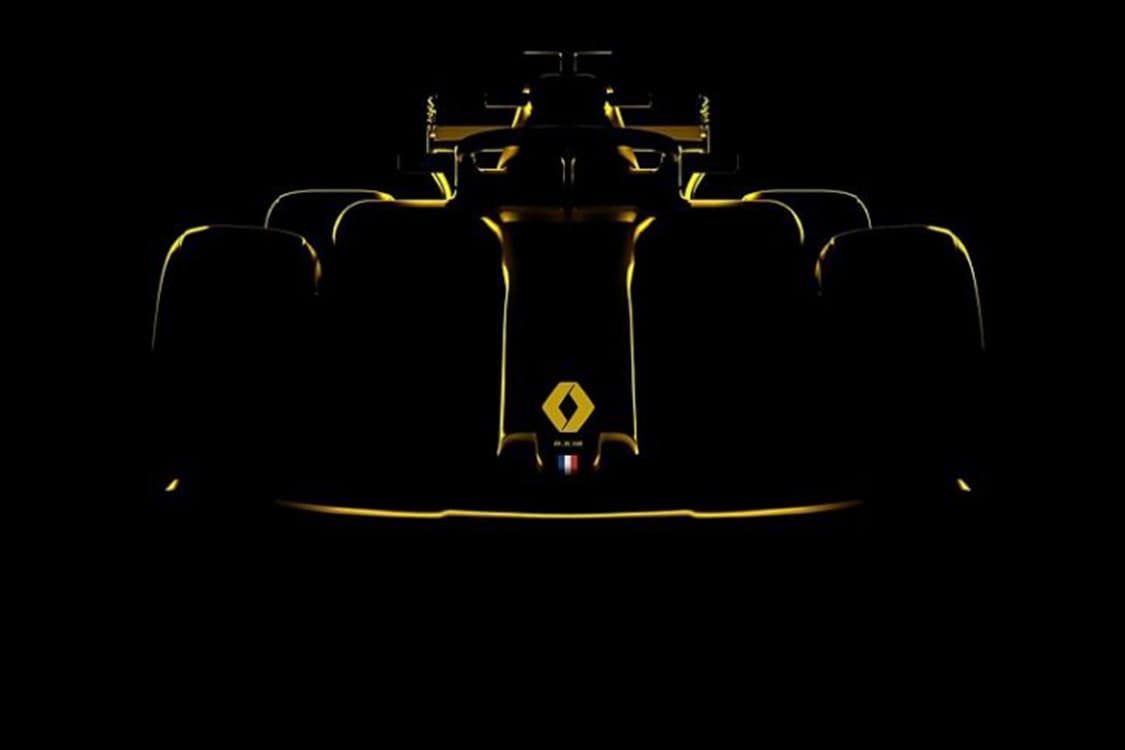 Renault divulga o R.S18, novo carro para a temporada 2018 da Fórmula 1