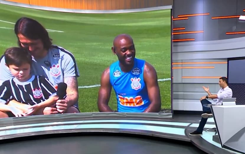 Discussão entre Vagner Love e André Rizek ocorreu durante programa ‘Seleção SporTV’
