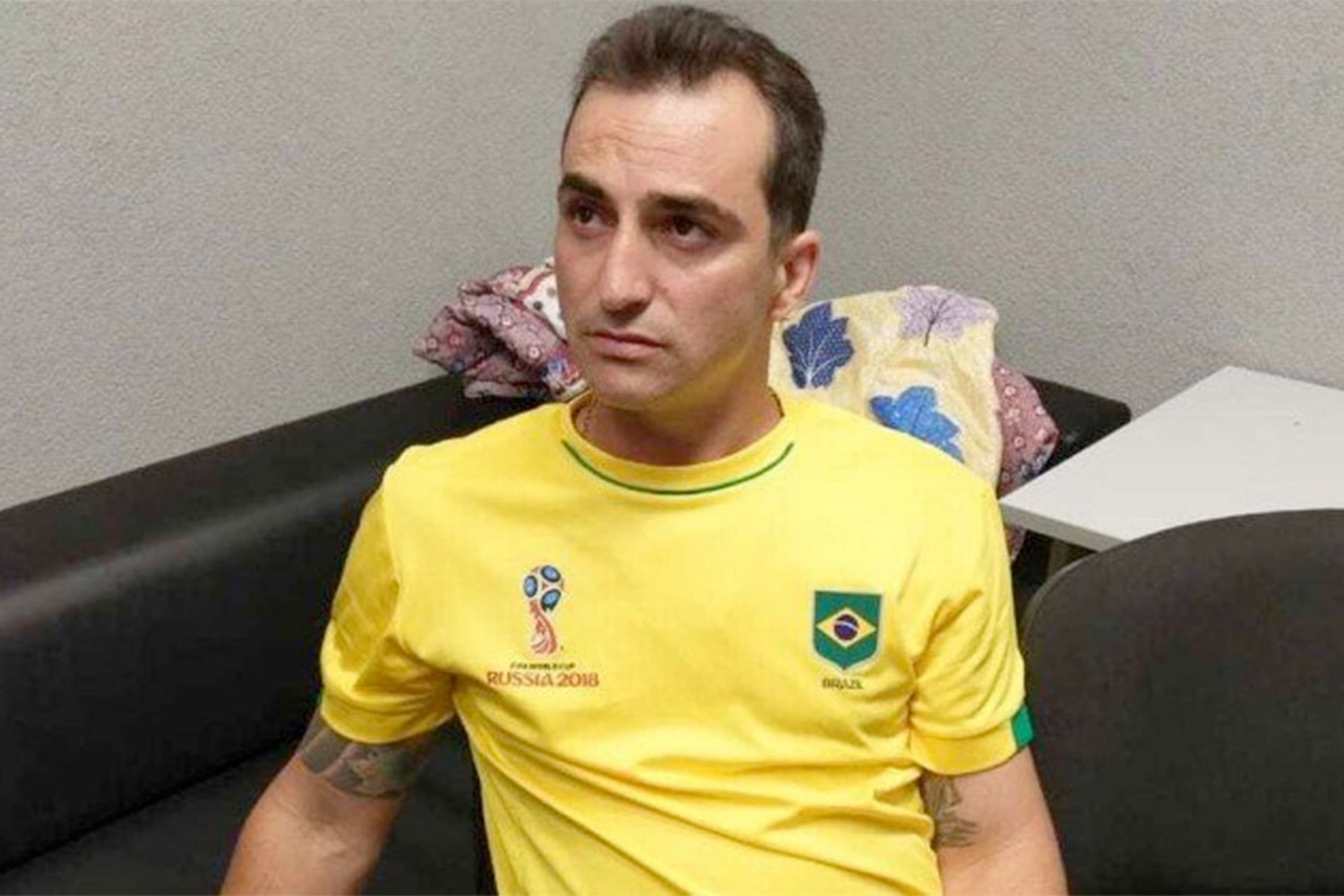 Rodrigo Denardi Vicentini, foragido da justiça brasileira foi preso na Rússia