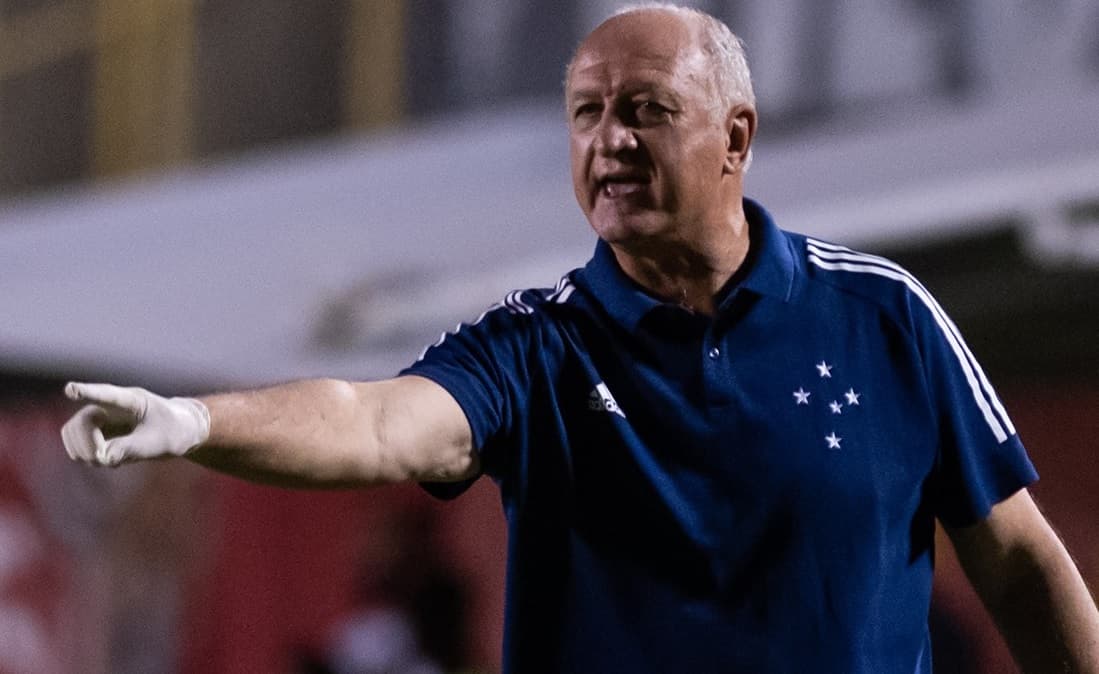Luiz Felipe Scolari, técnico do Cruzeiro