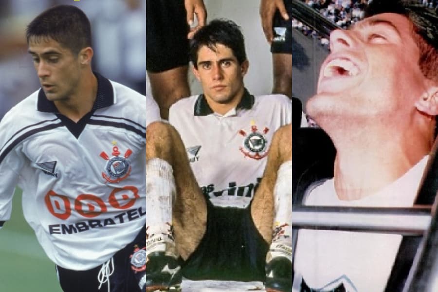 Sylvinho, atual técnico do Corinthians, durante aparições nas páginas de PLACAR