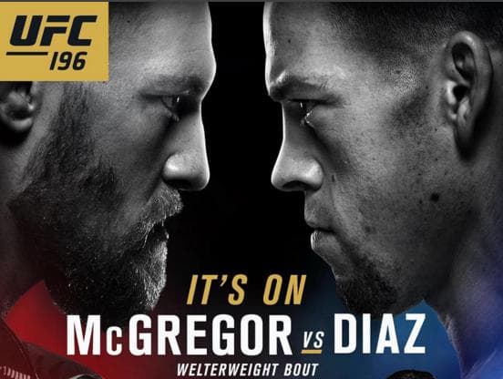 UFC: Mcgregor X Díaz