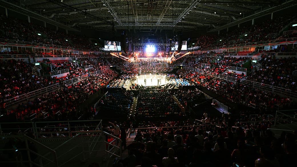 UFC Rio 3, na HSBC Arena, na Barra da Tijuca - 13/10/2012