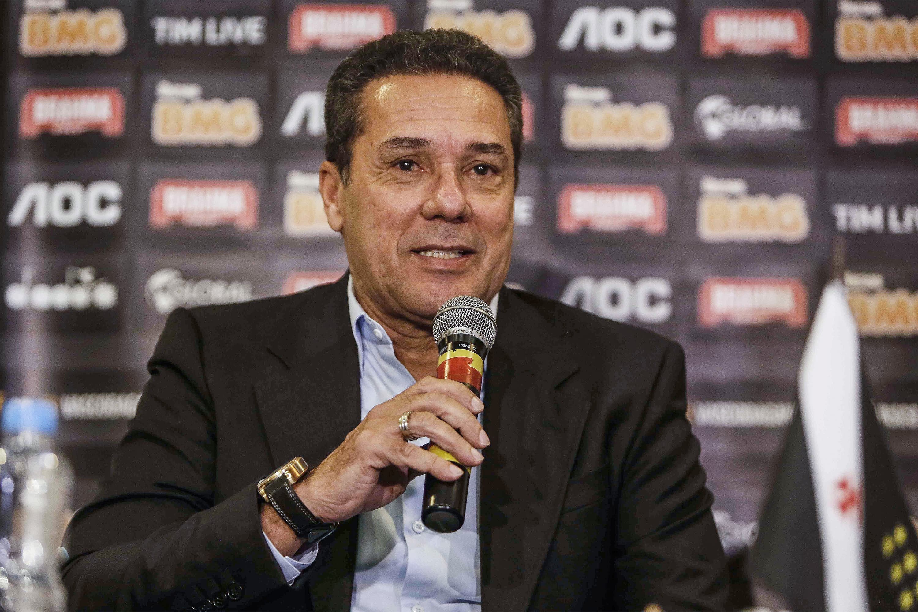 Vanderlei Luxemburgo, treinador do Vasco da Gama