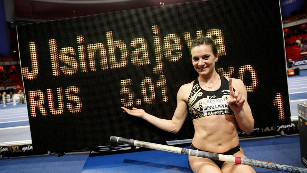 Yelena Isinbayeva: 'Não queremos mudanças da história'