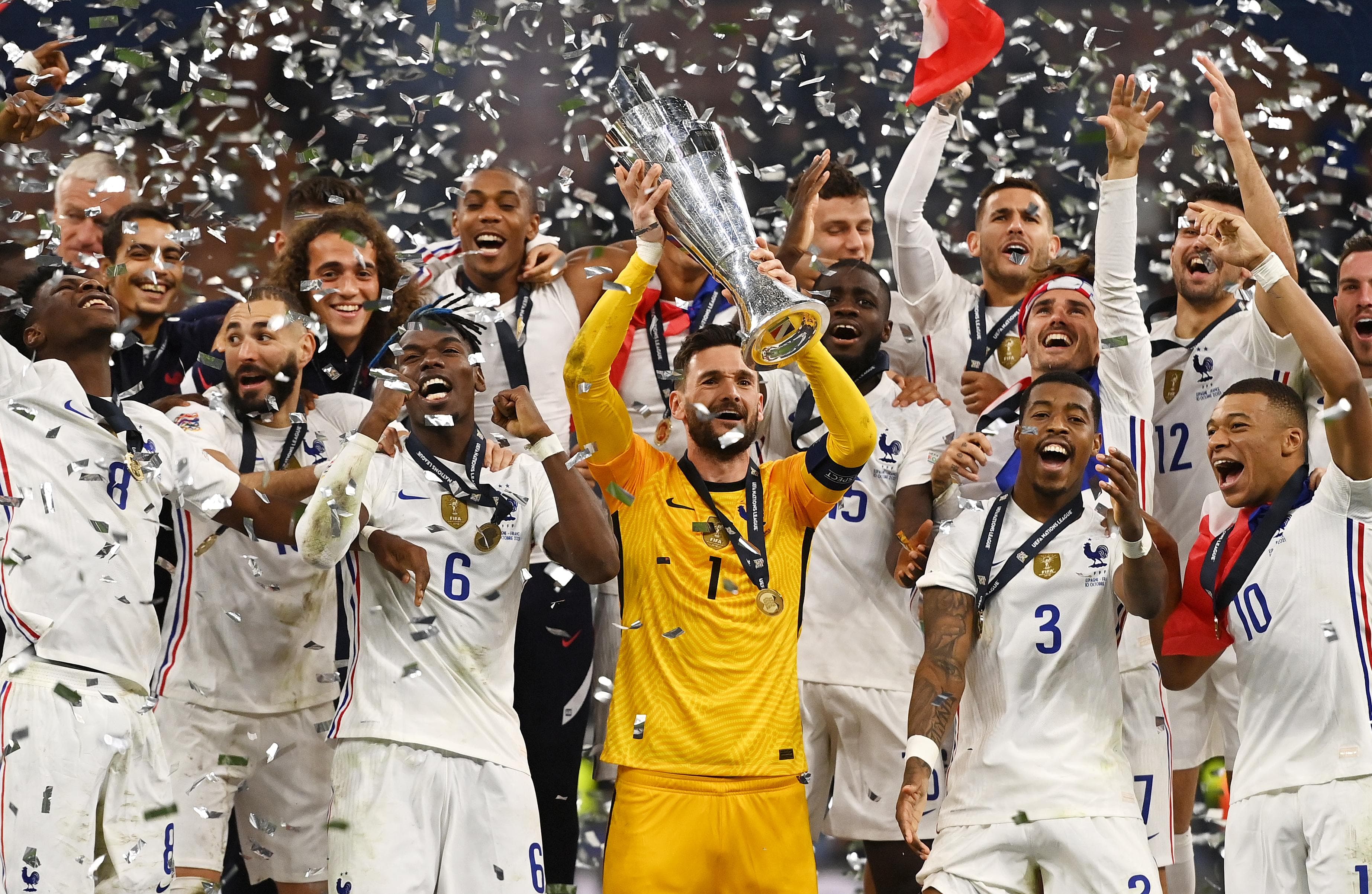 A França conquistou a Liga das Nações