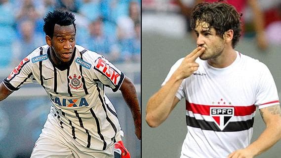Gil e Alexandre Pato se envolveram em discussão nas redes sociais depois da vitória corintiana no clássico