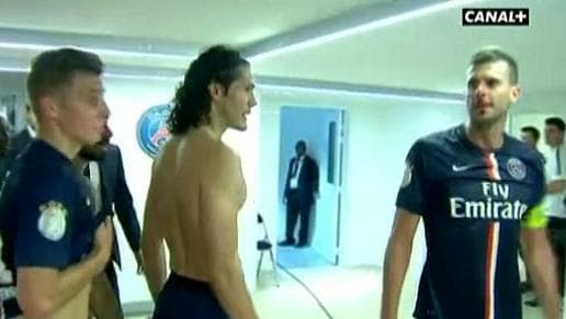Volante brasileiro naturalizado italiano Thiago Motta teve o nariz fraturado após receber cabeçada