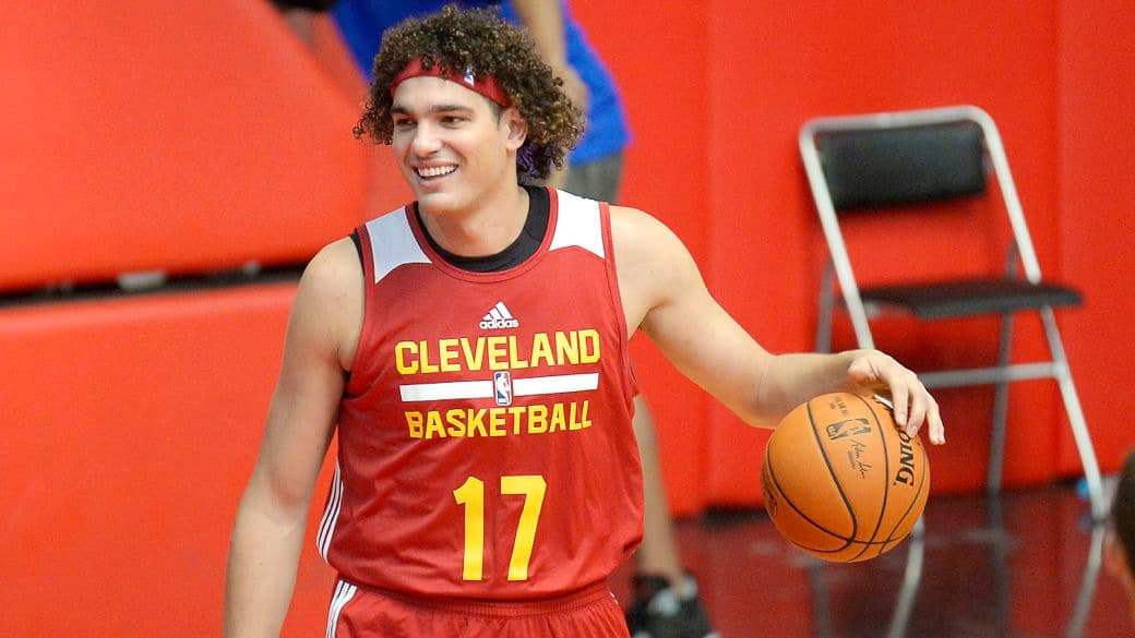 Treino do Cleveland Cavaliers no ginásio do Flamengo, no Rio