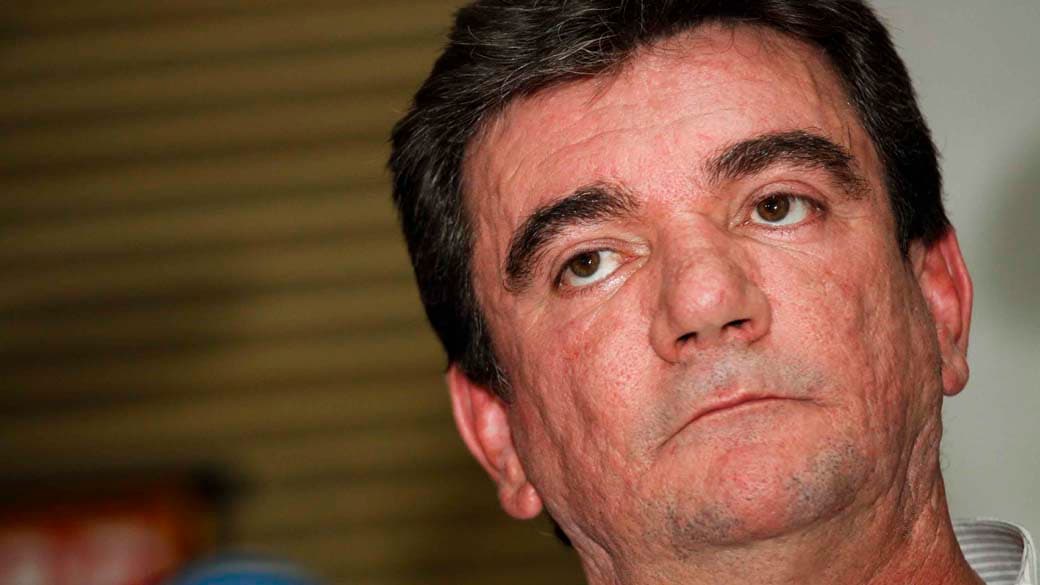 O diretor de seleções da CBF, Andres Sanchez, durante coletiva