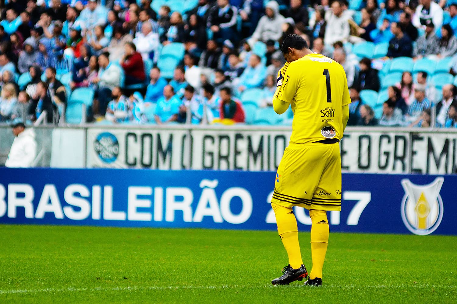 Aranha - Partida Grêmio e Ponte Preta
