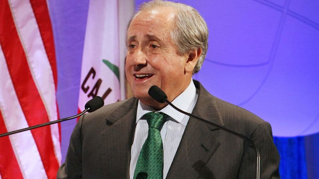 Ary Graça no congresso da Federação Internacional de Vôlei, nos EUA
