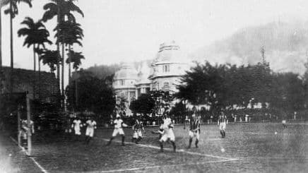 O primeiro jogo da seleção: no Rio, em 1914, contra o Exeter City
