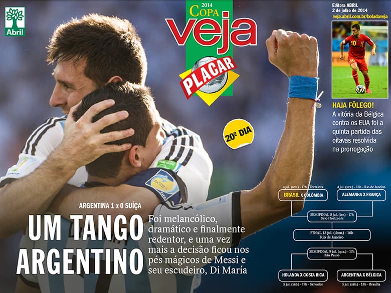 Capa da edição de VEJA PLACAR nesta quarta (2)