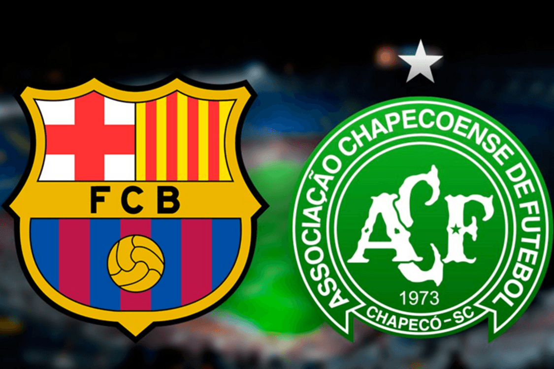 Amistoso confirmado entre Chapecoense e Barcelona para o dia 07 de agosto