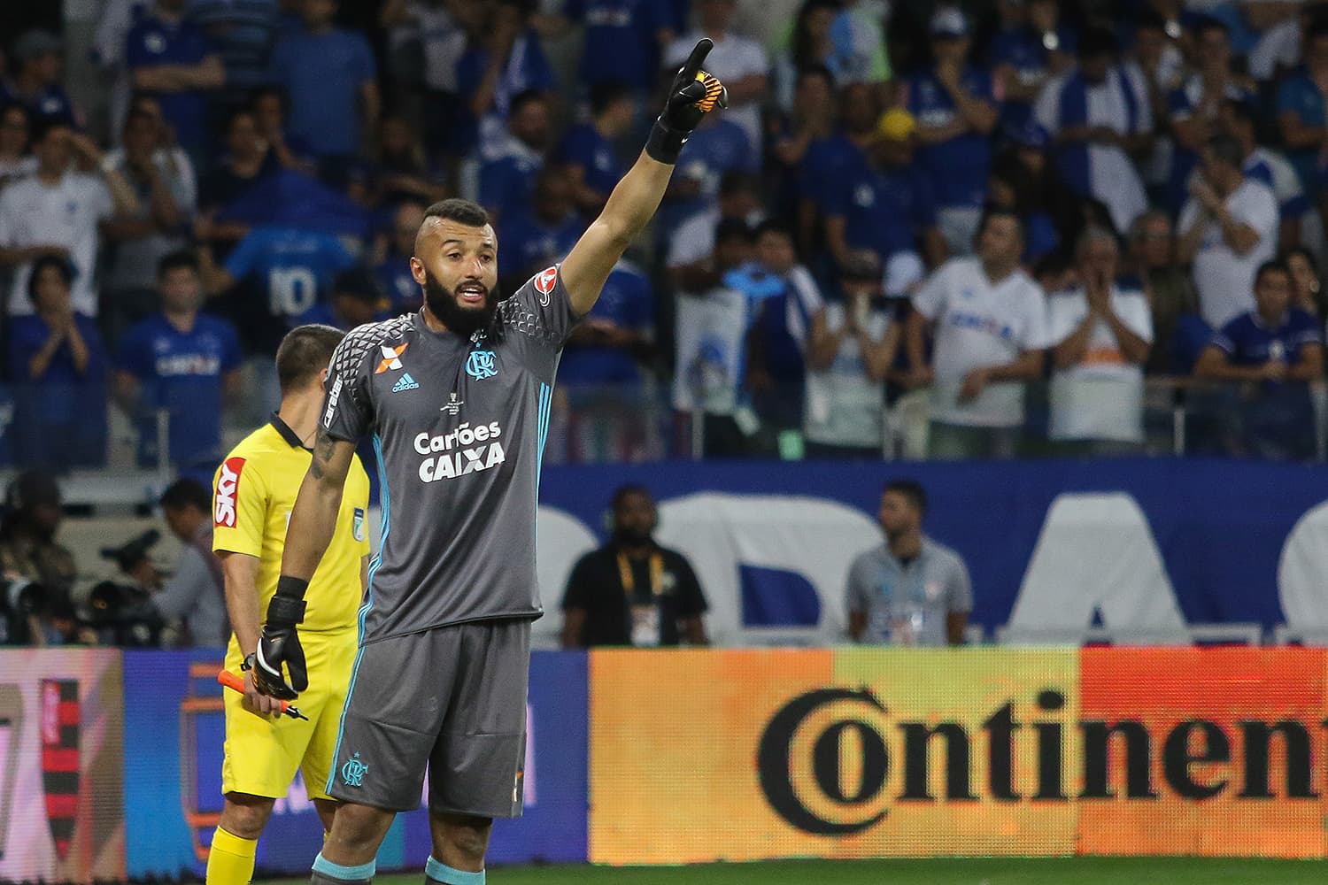 Muralha goleiro do Flamengo - Final da Copa do Brasil
