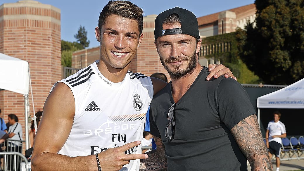 David Beckham (à dir.): Cristiano Ronaldo no topo da lista de contratações?