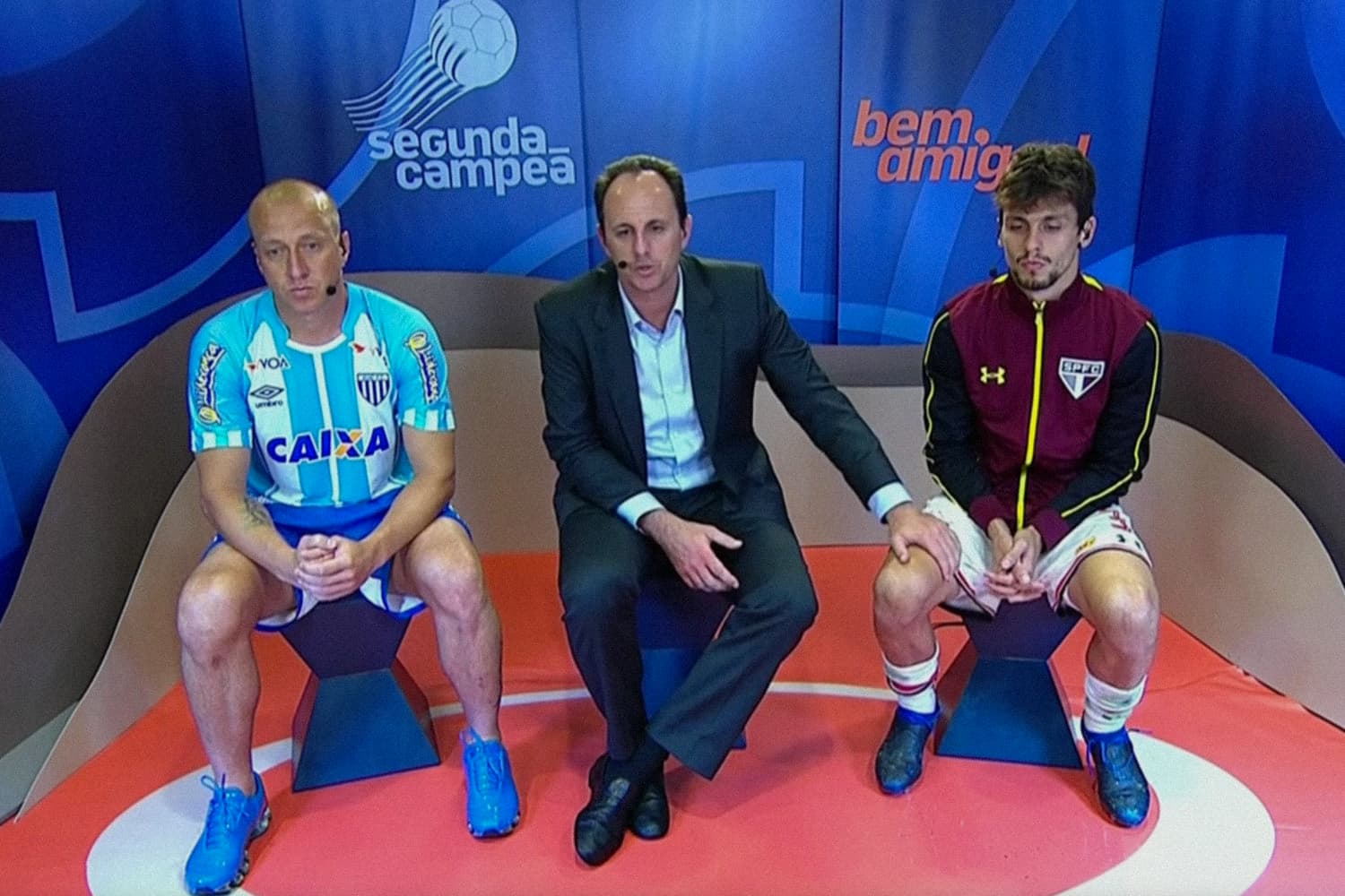 Rogério Ceni e Rodrigo Caio