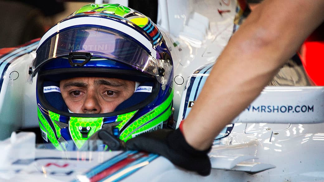O brasileiro Felipe Massa mais uma vez ficou longe das primeiras posições