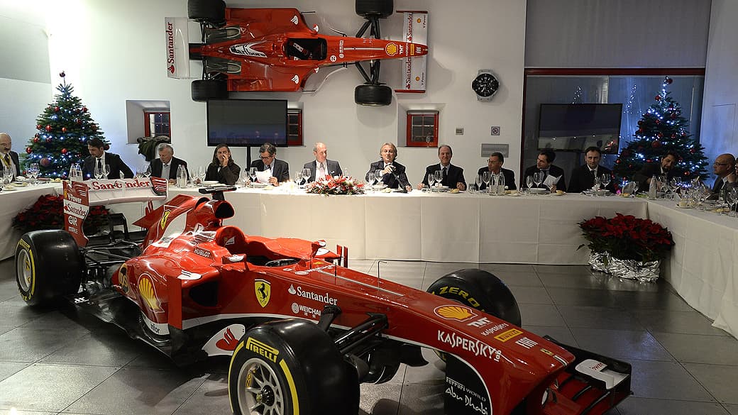 Cúpula da Ferrari, em Maranello: lançamento do motor Ferrari para 2014
