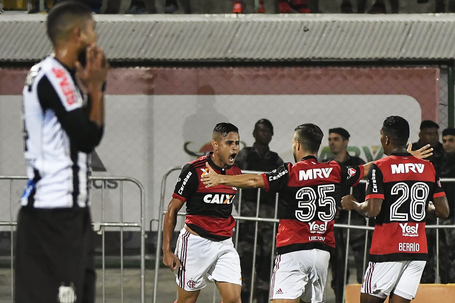 Partida entre Flamengo e Santos