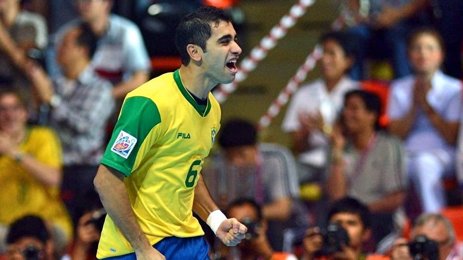 Gabriel marcou o primeiro gol do Brasil na semifinal contra a Colômbia